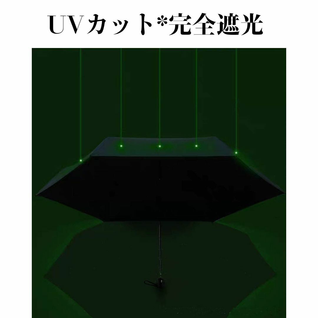 日傘 超軽量 189g-199g UVカット率 100% 完全遮光 遮熱 ワンタ 4