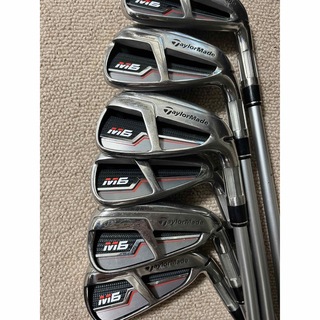 テーラーメイド(TaylorMade)のテーラーメイド M6 アイアンセット Rフレックス  FUBUKI TM6  (クラブ)