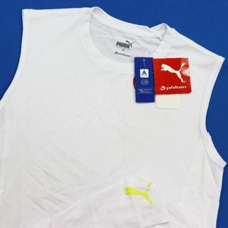 プーマ(PUMA)の(新品)PUMA Phiten　コラボ　アクアチタン　ノースリーブ　　(Tシャツ/カットソー(半袖/袖なし))