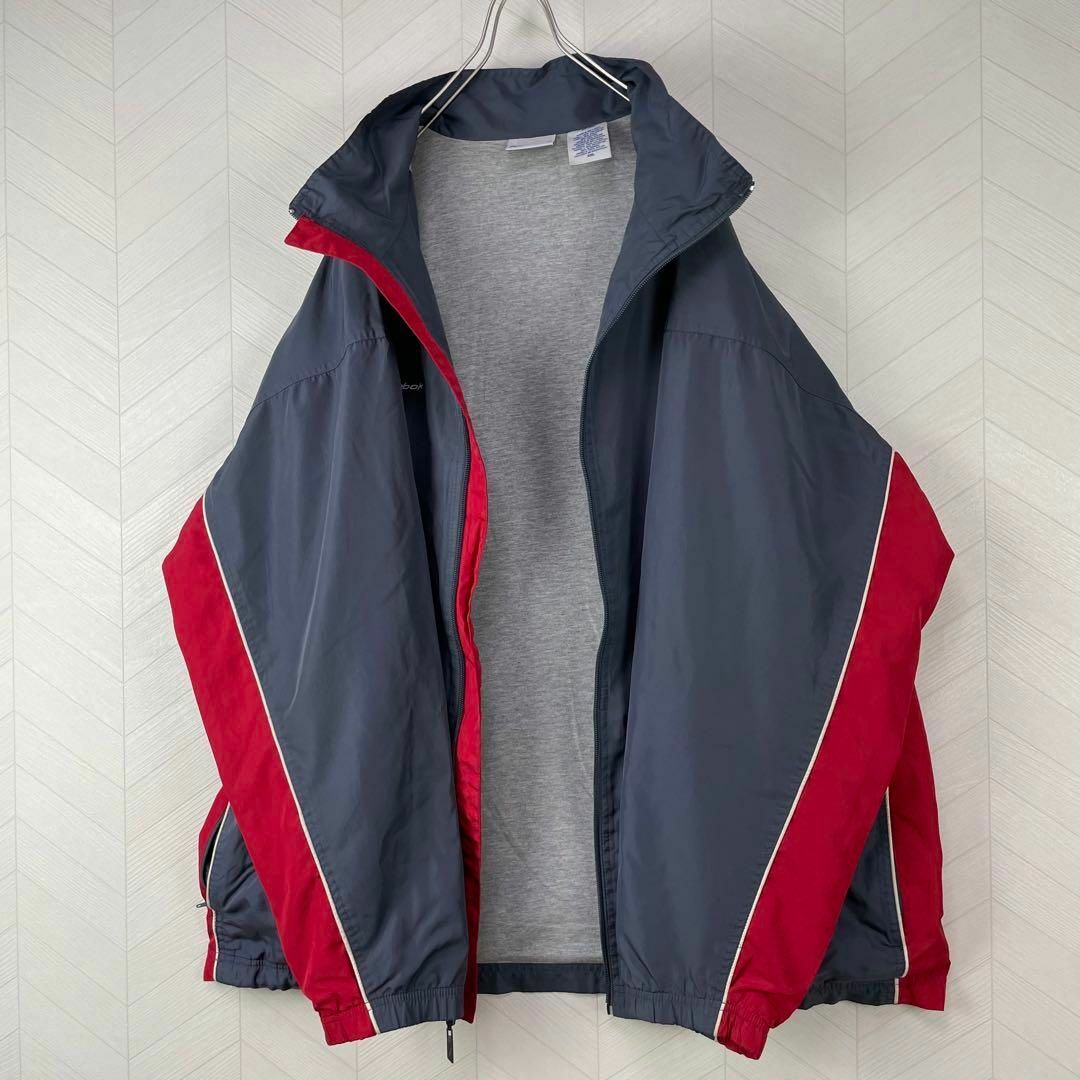 Reebok - USA古着 リーボック ナイロン トラックジャケット ハイネック