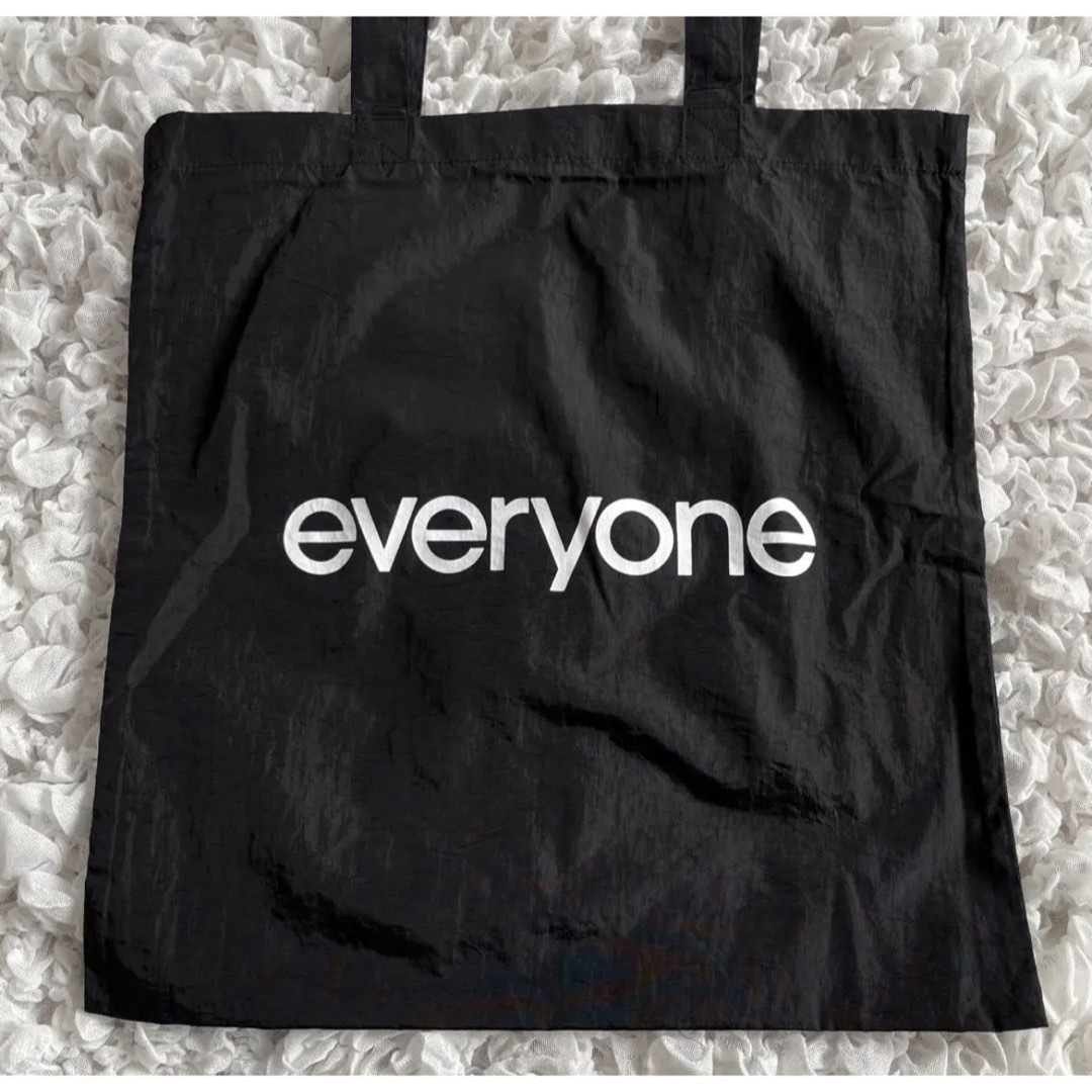 everyone nylon tote bag black ブラック