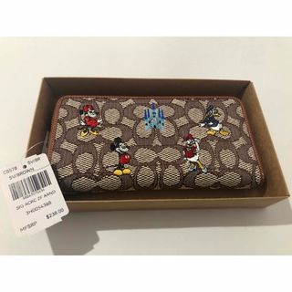 コーチ(COACH)のK 新品未使用 C8578 COACH コーチ 長財布 ディズニーコラボ(長財布)