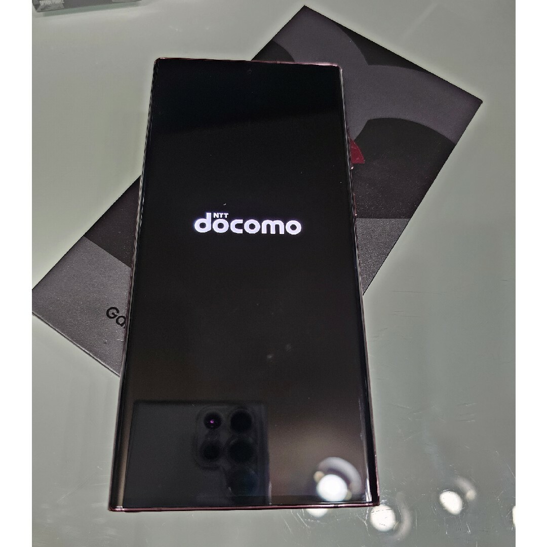 GalaxyS22ultra docomo バーガンディ256GB