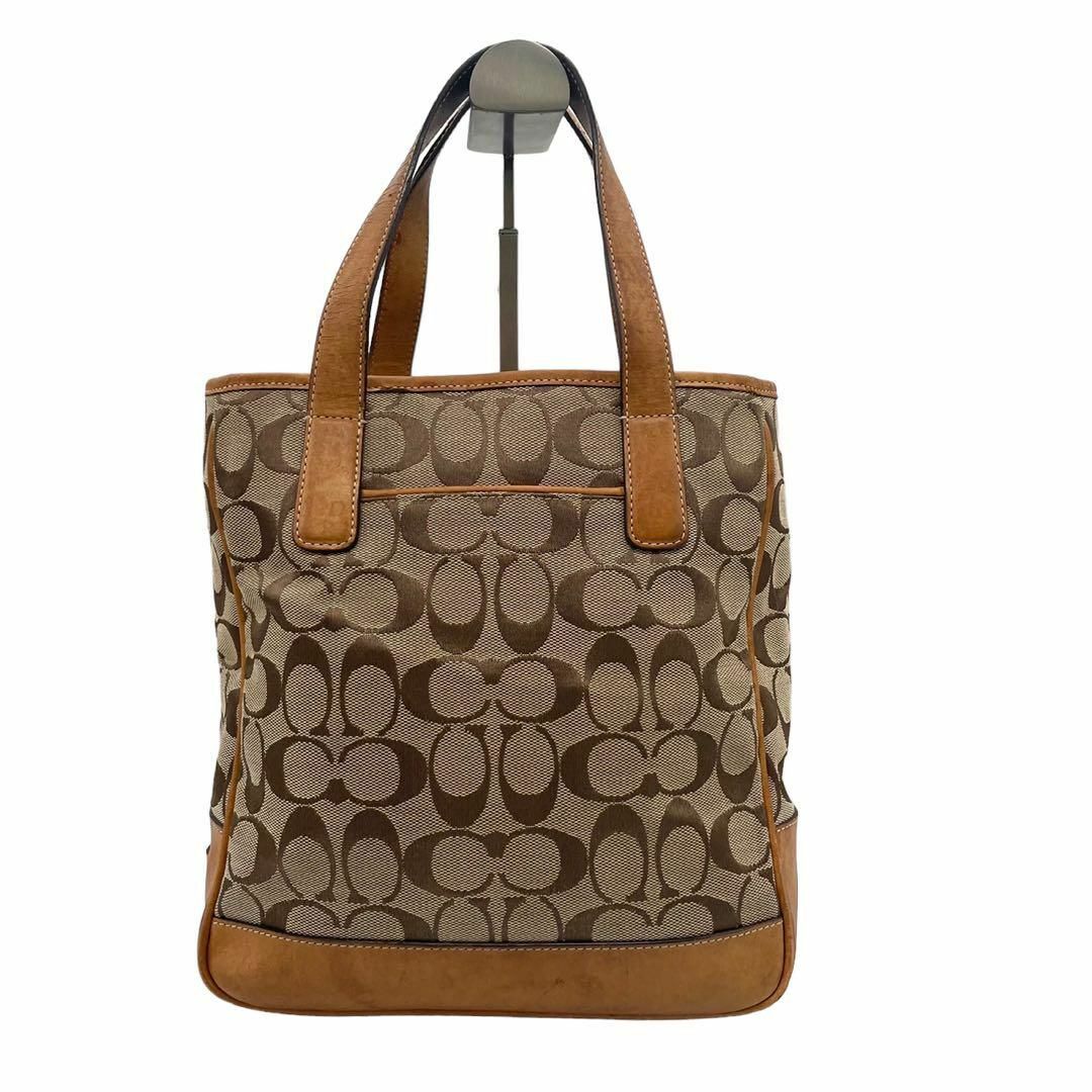COACH - COACH コーチ トートバッグ シグネチャー キャンバス レザー