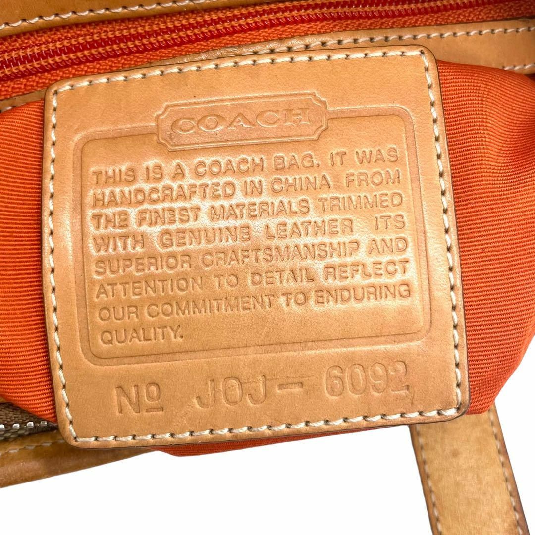 COACH - COACH コーチ トートバッグ シグネチャー キャンバス レザー
