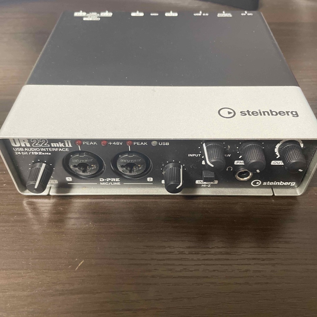 Steinberg UR22mk II 楽器のDTM/DAW(オーディオインターフェイス)の商品写真