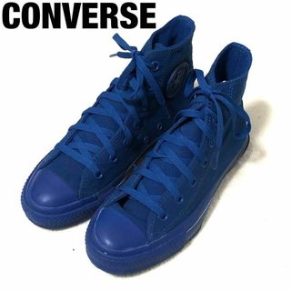 コンバース(CONVERSE)のコンバース　スニーカー　ブルー　5 1/2　美品　ハイカット　チャックテイラー(スニーカー)