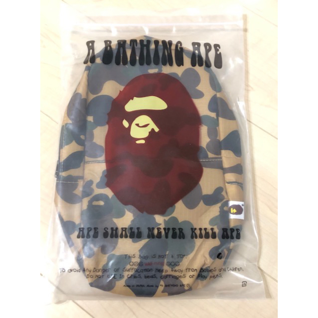 A BATHING APE(アベイシングエイプ)のBAPE◆A BATHING APE／迷彩カモ◆ボディバッグ◆付録品ノベルティ メンズのバッグ(ボディーバッグ)の商品写真