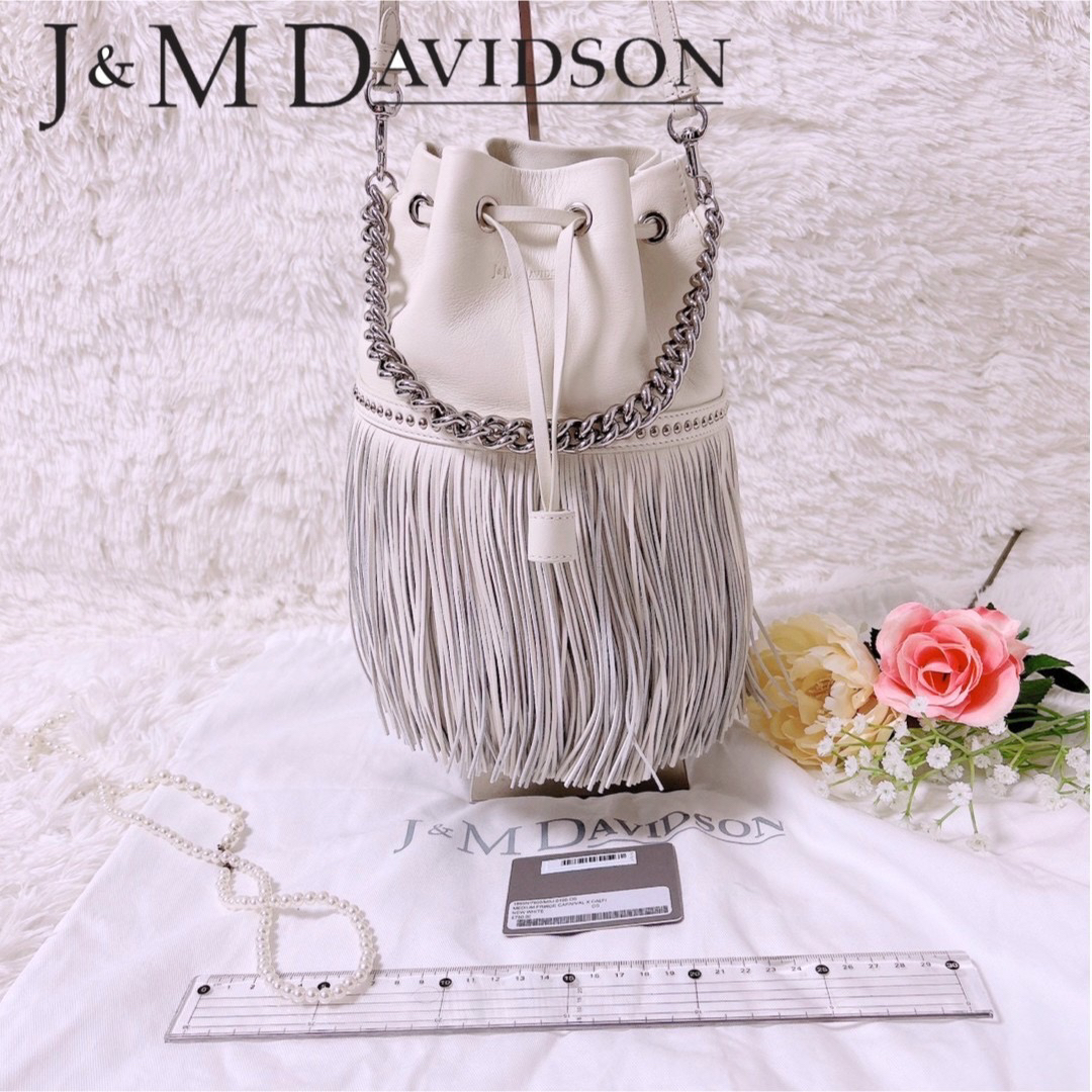 約17cm縦幅即日発送 極美品 J&M DAVIDSON フリンジカーニバル M 2way