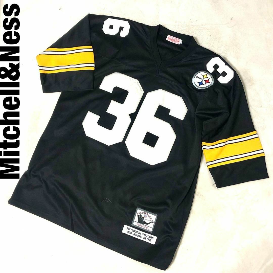 ミッシェルアンドネス ユニフォーム 52 Pittsburgh Steelers-