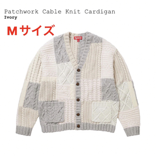 シュプリーム(Supreme)のSupreme Cable Knit Cardigan "Ivory"(カーディガン)