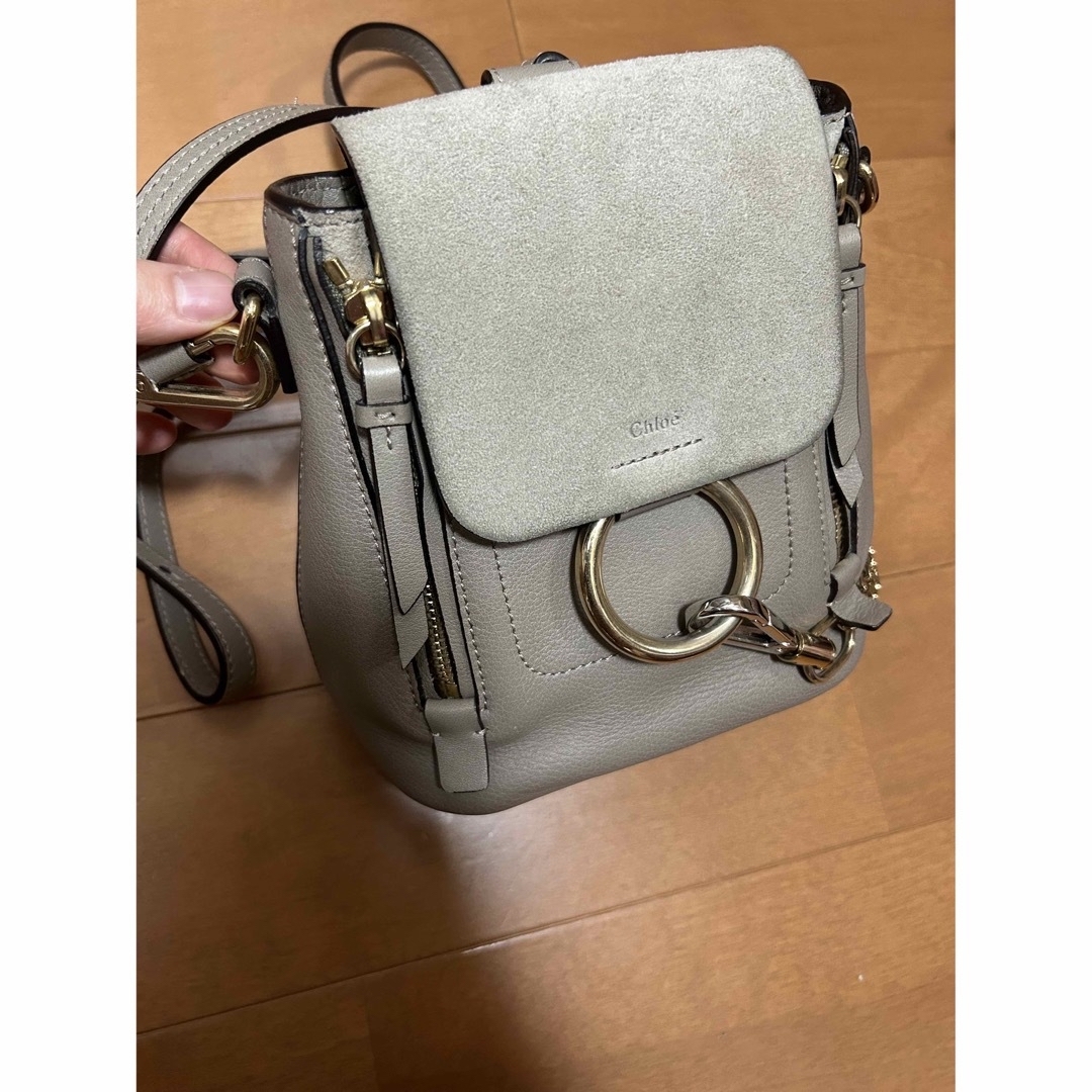 Chloe(クロエ)のクロエ　フェイ　グレー レディースのバッグ(ハンドバッグ)の商品写真