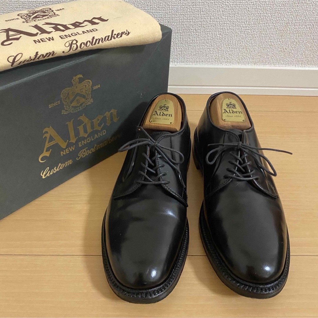 Alden - 【極上品】オールデン コードバン 9901 alden プレーントゥの