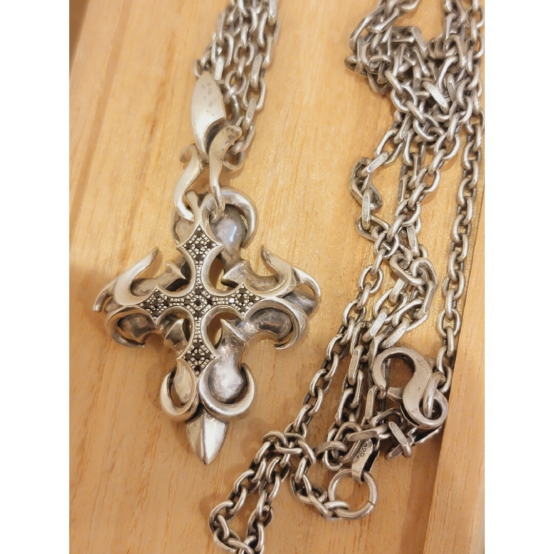 Stussy Jewelry S Pendant Necklace Silver - アクセサリー