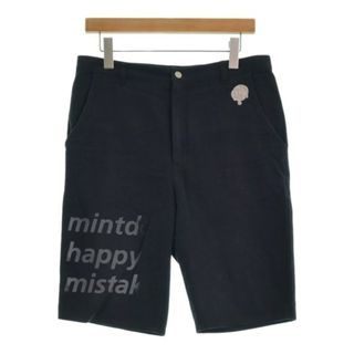 ミントデザインズ(mintdesigns)のmint designs ミントデザインズ ショートパンツ -(XL位) 濃紺 【古着】【中古】(ショートパンツ)