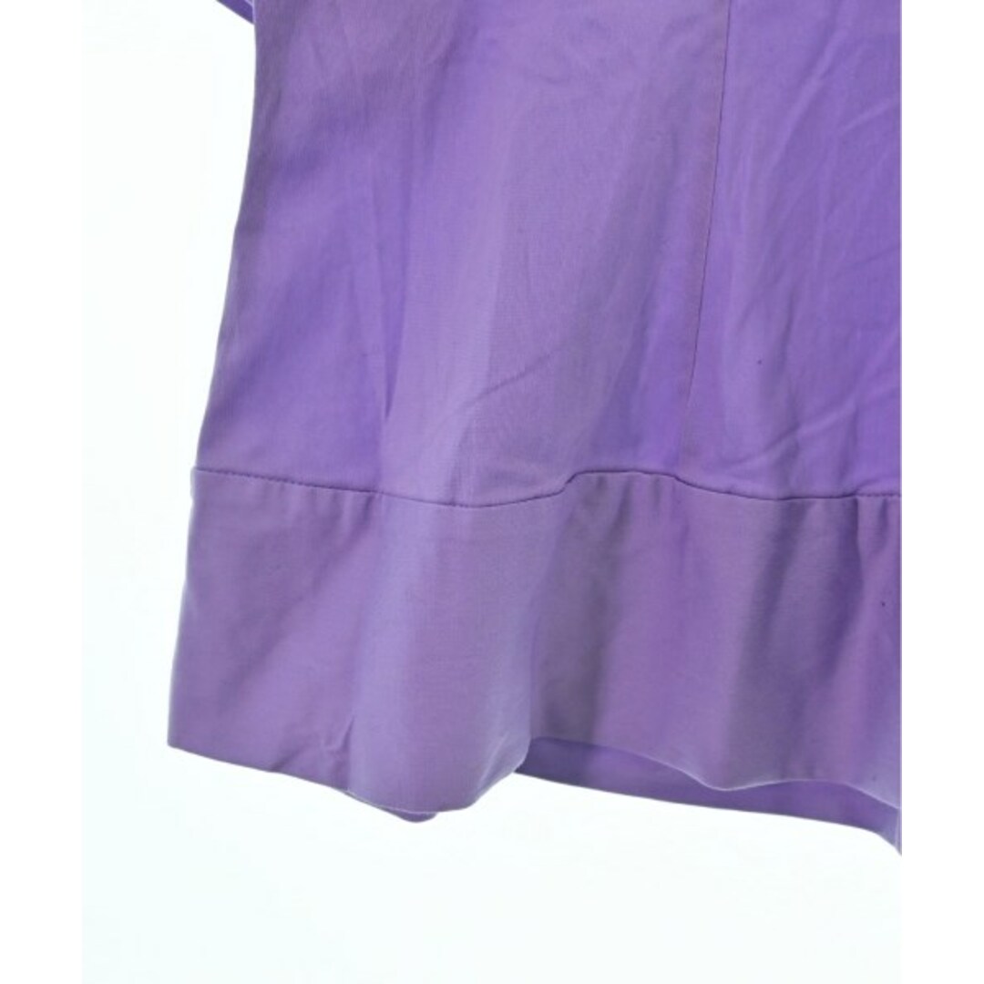 LE CIEL BLEU(ルシェルブルー)のLE CIEL BLEU ルシェルブルー Tシャツ・カットソー 38(M位) 紫 【古着】【中古】 レディースのトップス(カットソー(半袖/袖なし))の商品写真
