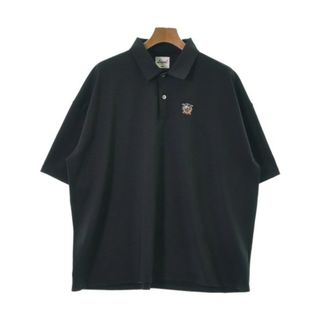 Local GOLF ローカルゴルフ ポロシャツ S 黒 【古着】【中古】(ポロシャツ)