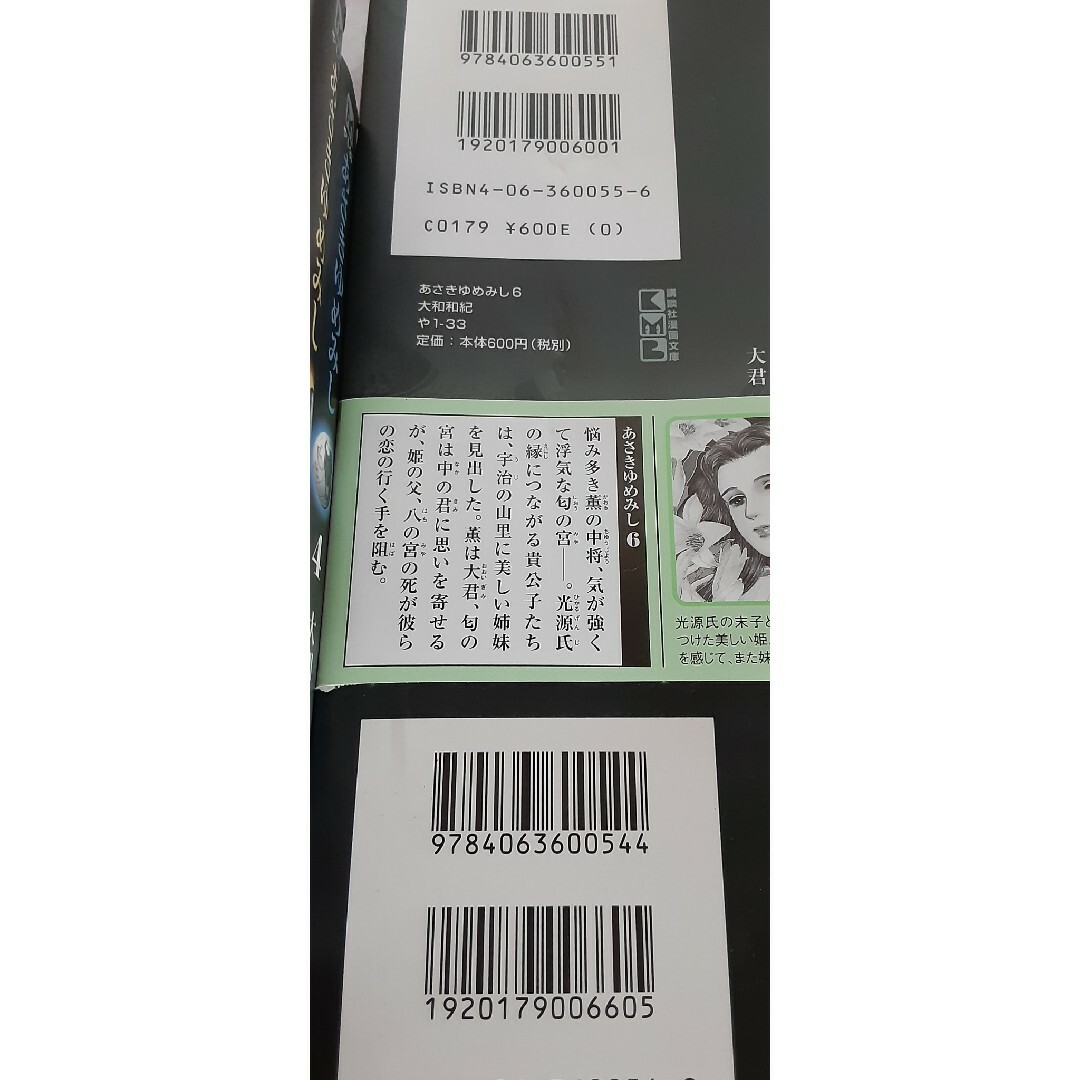 2口発送その1　あさきゆめみし　全巻中　1－4巻　大和和紀　源氏物語　古文好き エンタメ/ホビーの漫画(少女漫画)の商品写真