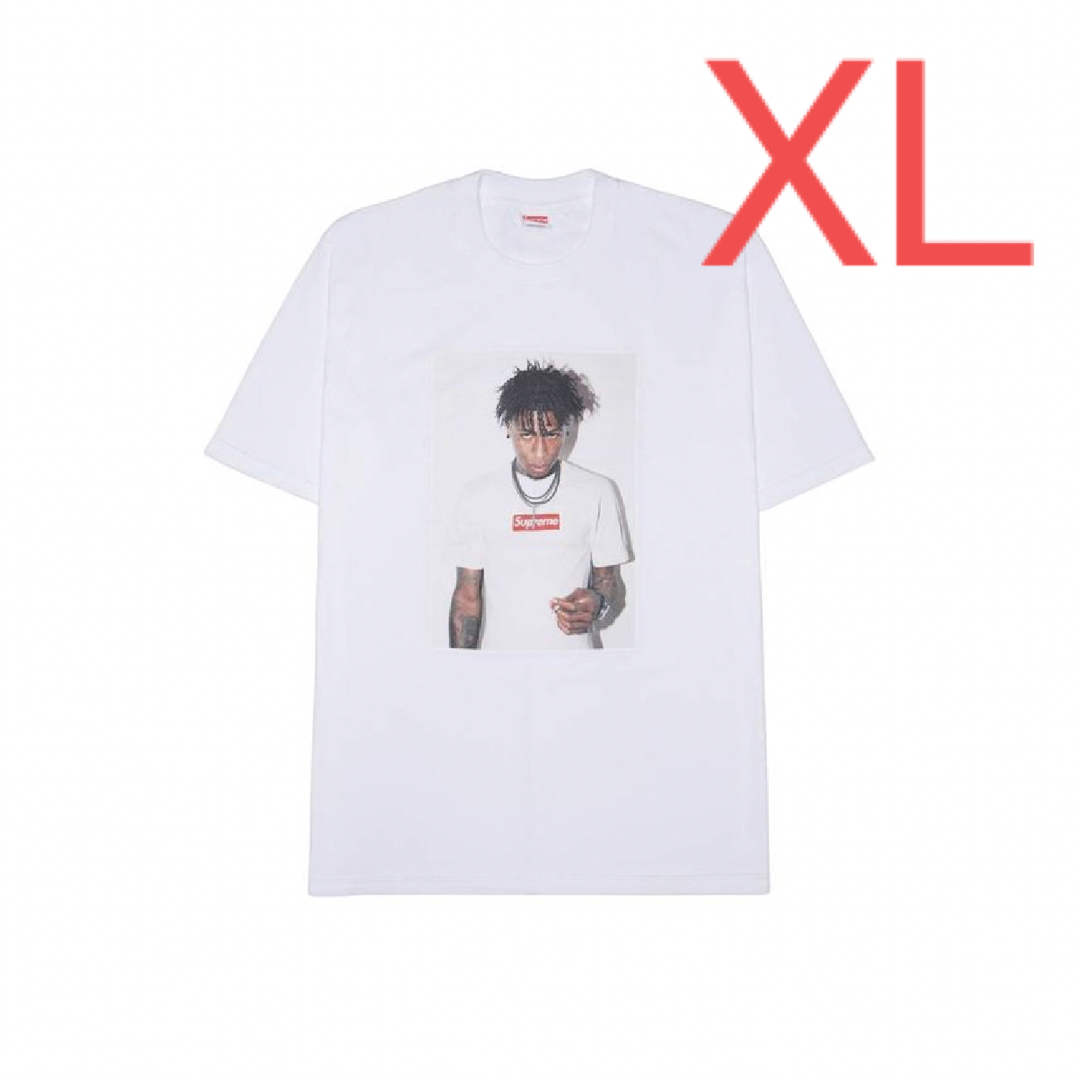 supreme NBA Youngboy tee ヤングボーイ Tシャツnavy