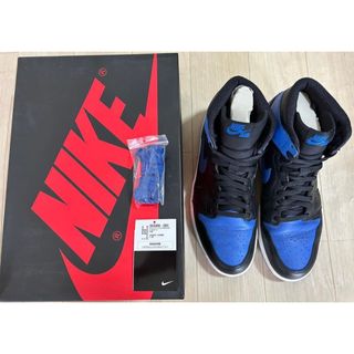 ジョーダン(Jordan Brand（NIKE）)のJordan1 Retro High Og Black Royal Blue(スニーカー)