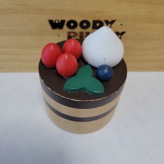 ウッディプッディ(WOODY PUDDY)の【旧タイプ】ウッディプッディ☆ケーキ　おままごと　木のおもちゃ(知育玩具)