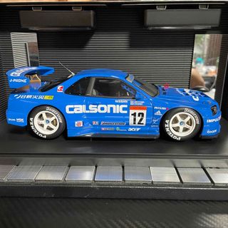 未展示品 オートアート 1/18スカイライン カルソニック GTR (R34)