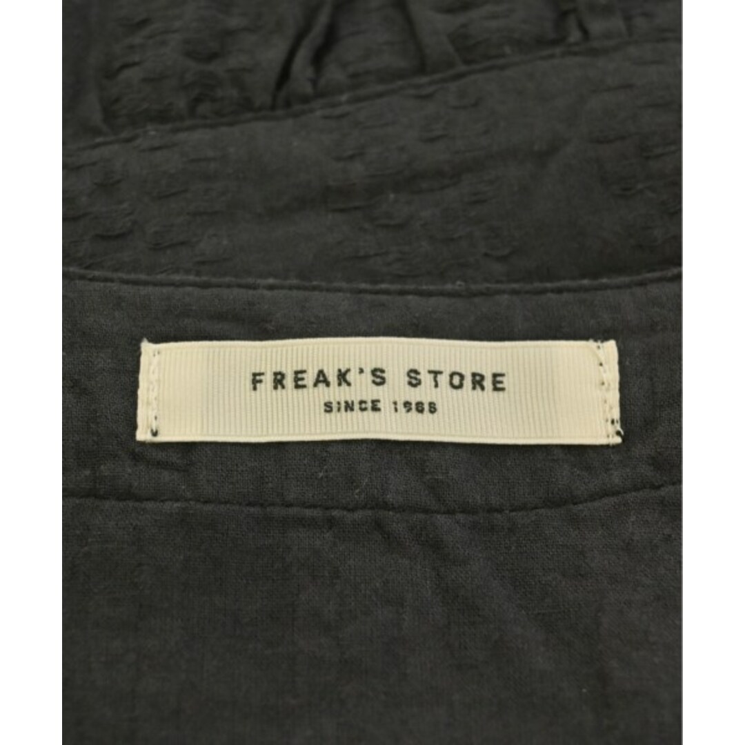 FREAK'S STORE(フリークスストア)のFREAK'S STORE フリークスストア カジュアルシャツ F 紺(総柄) 【古着】【中古】 レディースのトップス(シャツ/ブラウス(長袖/七分))の商品写真