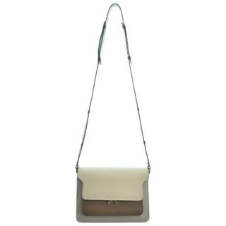 【新品未使用】 MARNI マルニ ショルダーバッグ ポリエステル DARK OLIVE/BLACK/LILY WHITE SBMQ0067A0P4602