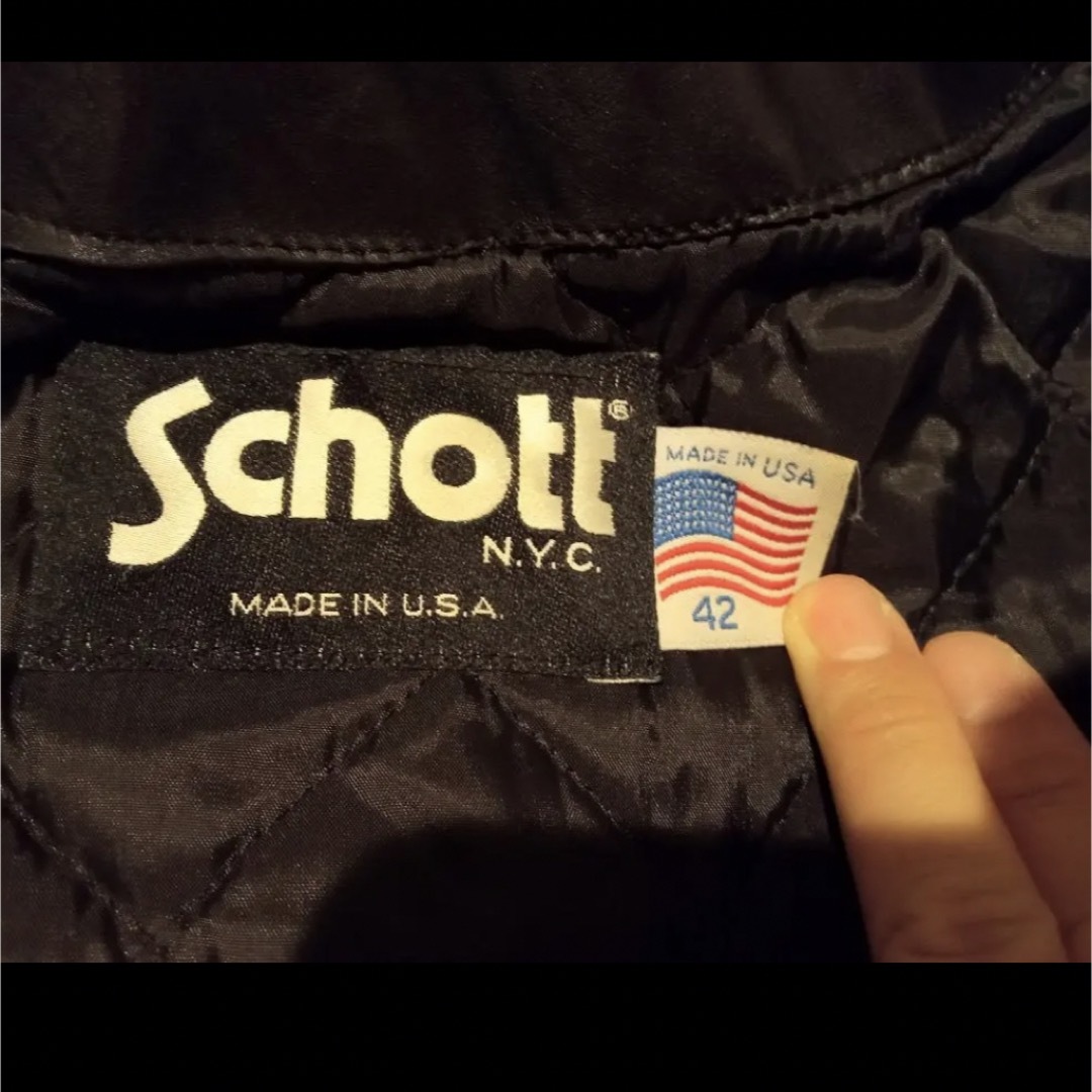 schott(ショット)のSchott ポリスマンジャケット メンズのジャケット/アウター(レザージャケット)の商品写真