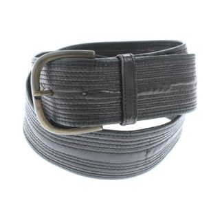 ドリスヴァンノッテン  21AW  BELT212-002 125 レザーナローベルト レディース 75