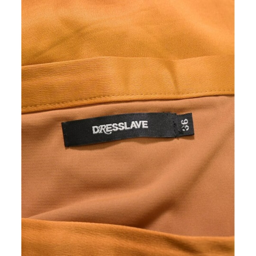 DRESSLAVE(ドレスレイブ)のDRESSLAVE ロング・マキシ丈スカート 36(S位) オレンジ 【古着】【中古】 レディースのスカート(ロングスカート)の商品写真