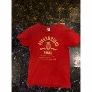 ティーエムティー(TMT)のティーエムティー TMT ロゴプリントTシャツ 半袖Tシャツ 赤 RED レッド(Tシャツ/カットソー(半袖/袖なし))