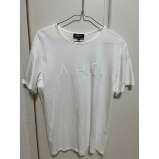 アーペーセー(A.P.C)のA.P.C ホワイトロゴ　半袖　Tシャツ(Tシャツ(半袖/袖なし))