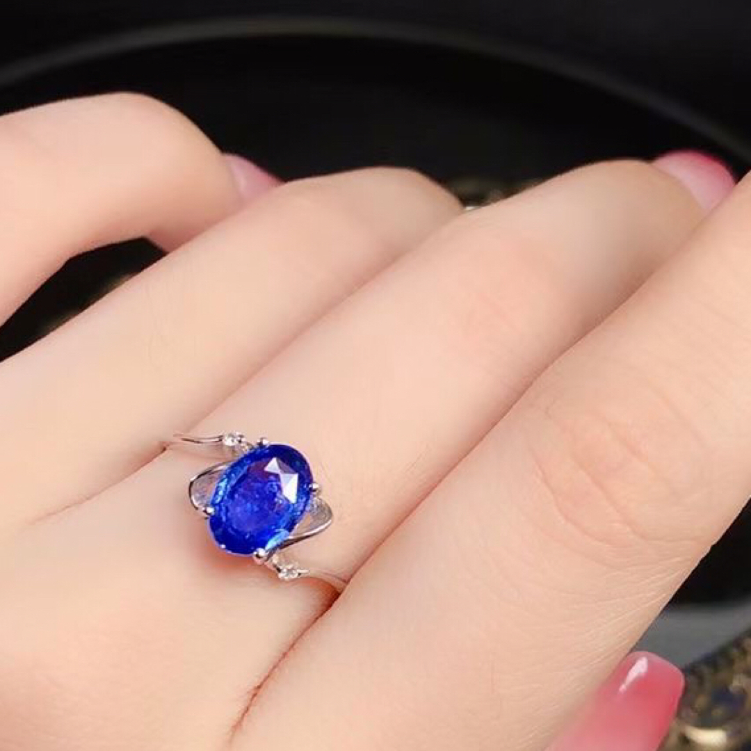 天然 ブルーサファイア ダイヤ リング1.70ct k18 ¥ - www.sorbillomenu.com