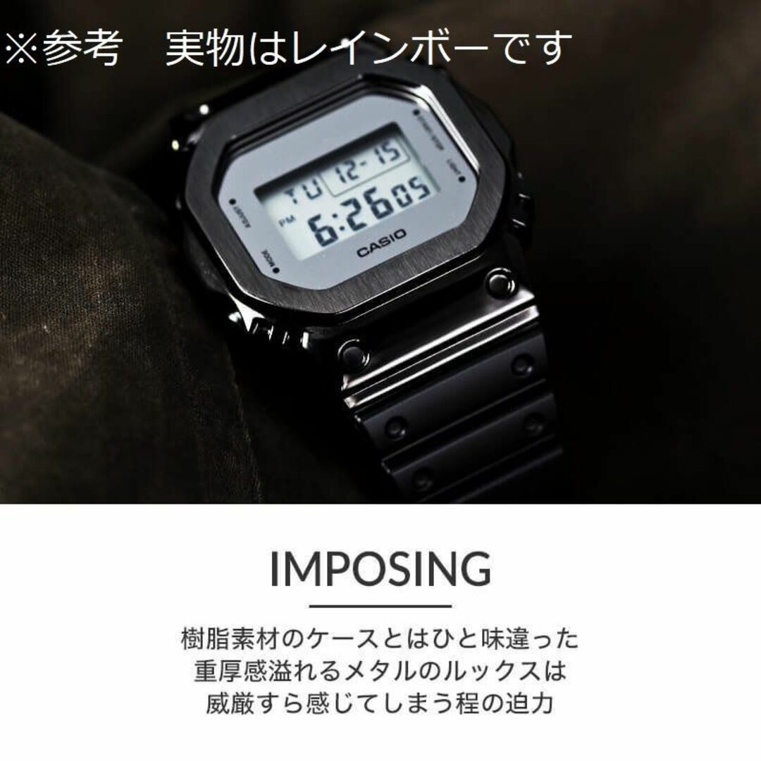 G-SHOCK GW-M5610　カスタムベゼル　メタルレインボー メンズの時計(腕時計(デジタル))の商品写真