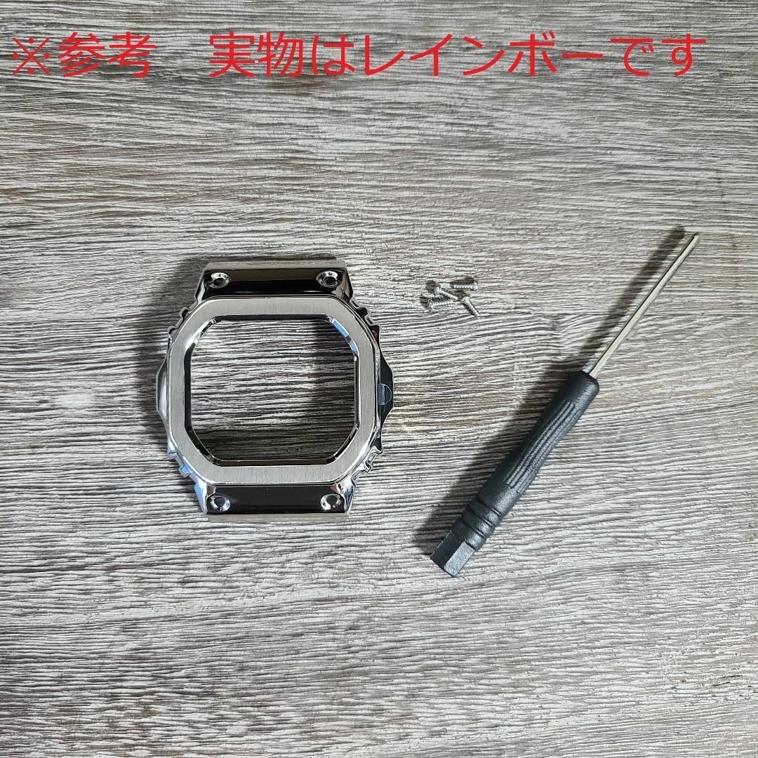 G-SHOCK GW-M5610　カスタムベゼル　メタルレインボー メンズの時計(腕時計(デジタル))の商品写真