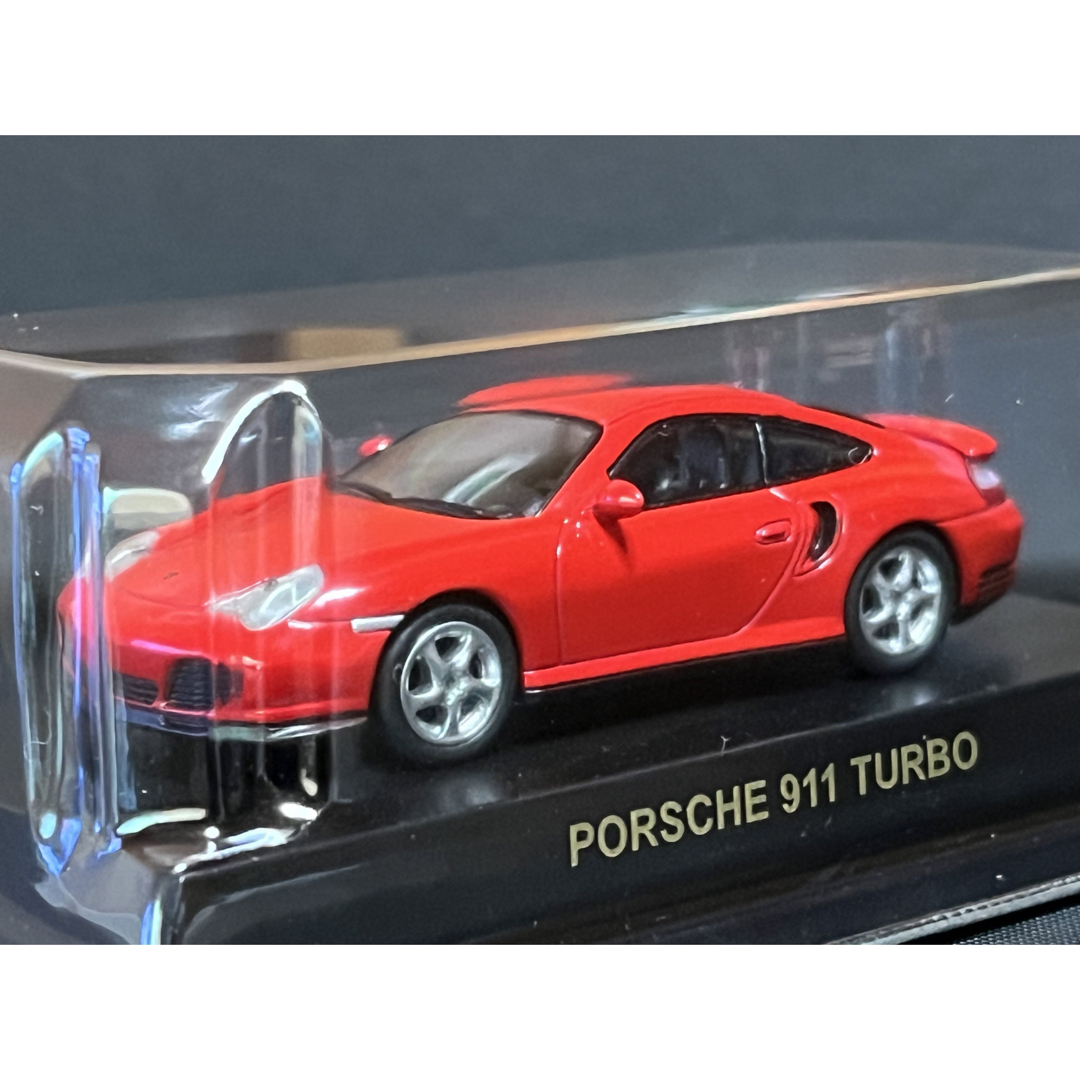 京商 - 京商 1/64 ポルシェ3 PORSCHE 911 ターボ 996 レッドの通販 by