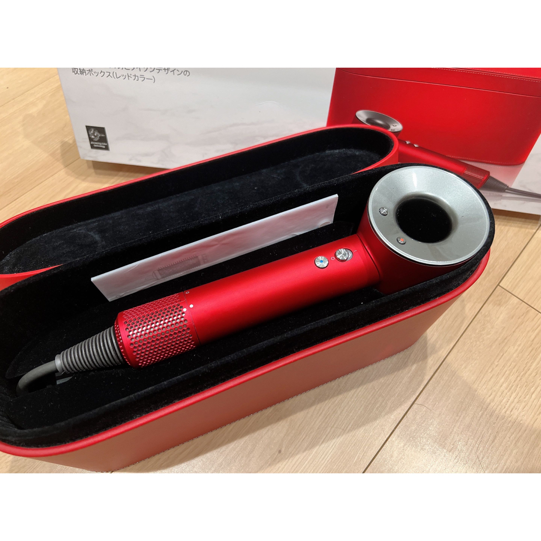 Dyson - 【特別カラー・新品】Dyson ヘアドライヤー HD08 レッドの通販