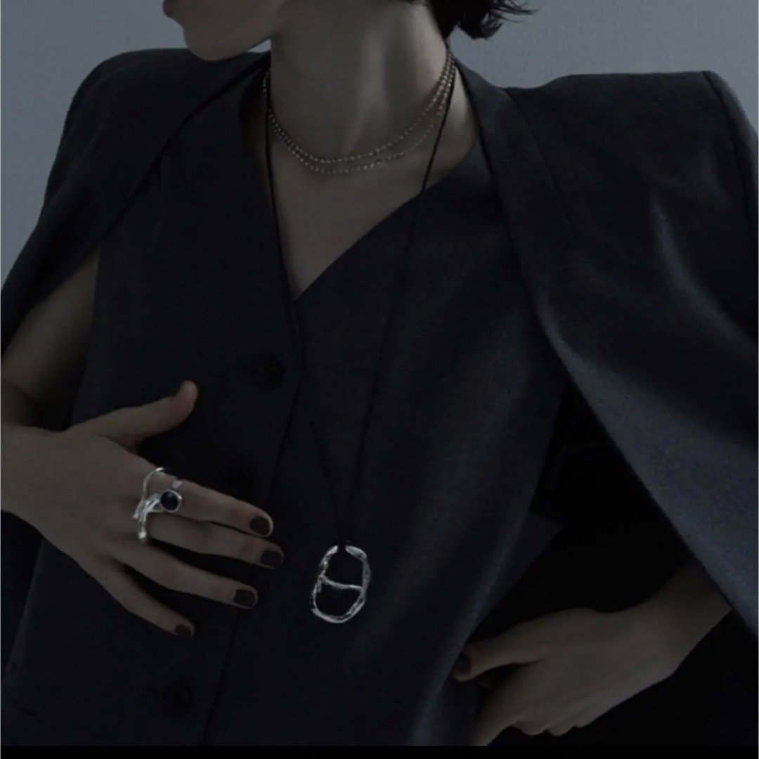 Ameri VINTAGE(アメリヴィンテージ)のSea'ds Mara シーズマーラ　2way ring necklace レディースのアクセサリー(ネックレス)の商品写真