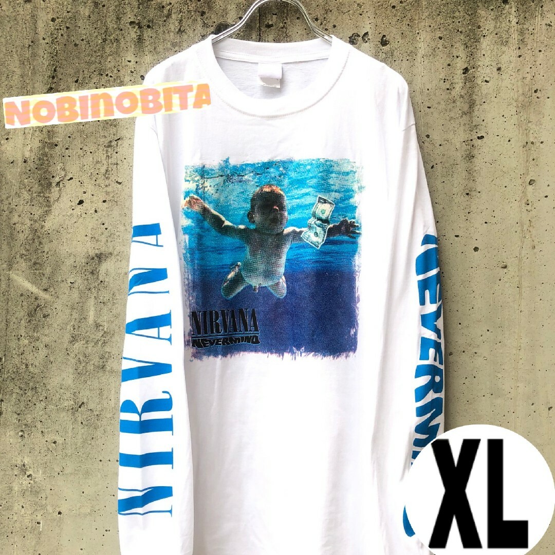 XL)長袖 ニルヴァーナ nevermind