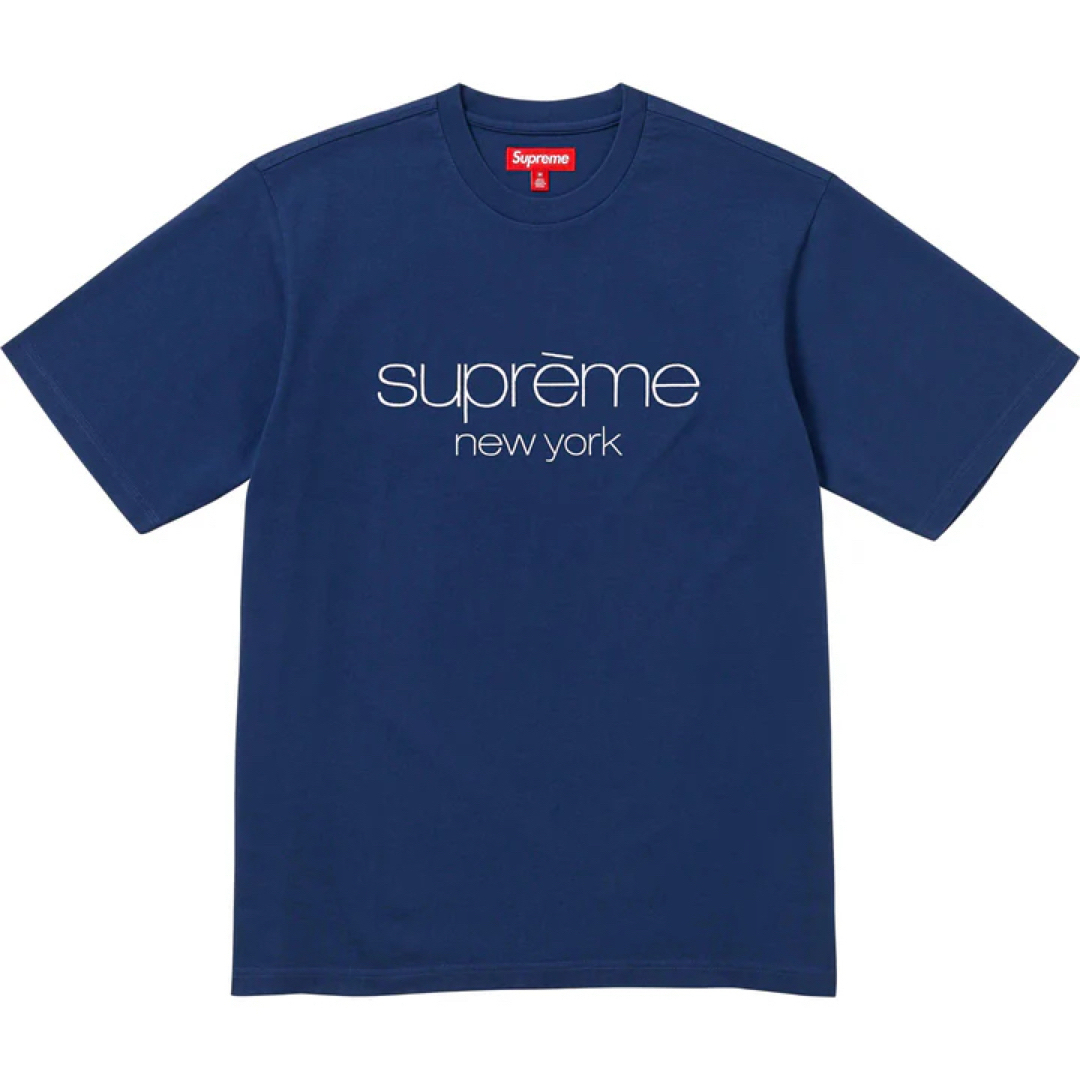 Supreme(シュプリーム)のSupreme  23FW  Classic Logo  XXL  Navy メンズのトップス(Tシャツ/カットソー(半袖/袖なし))の商品写真