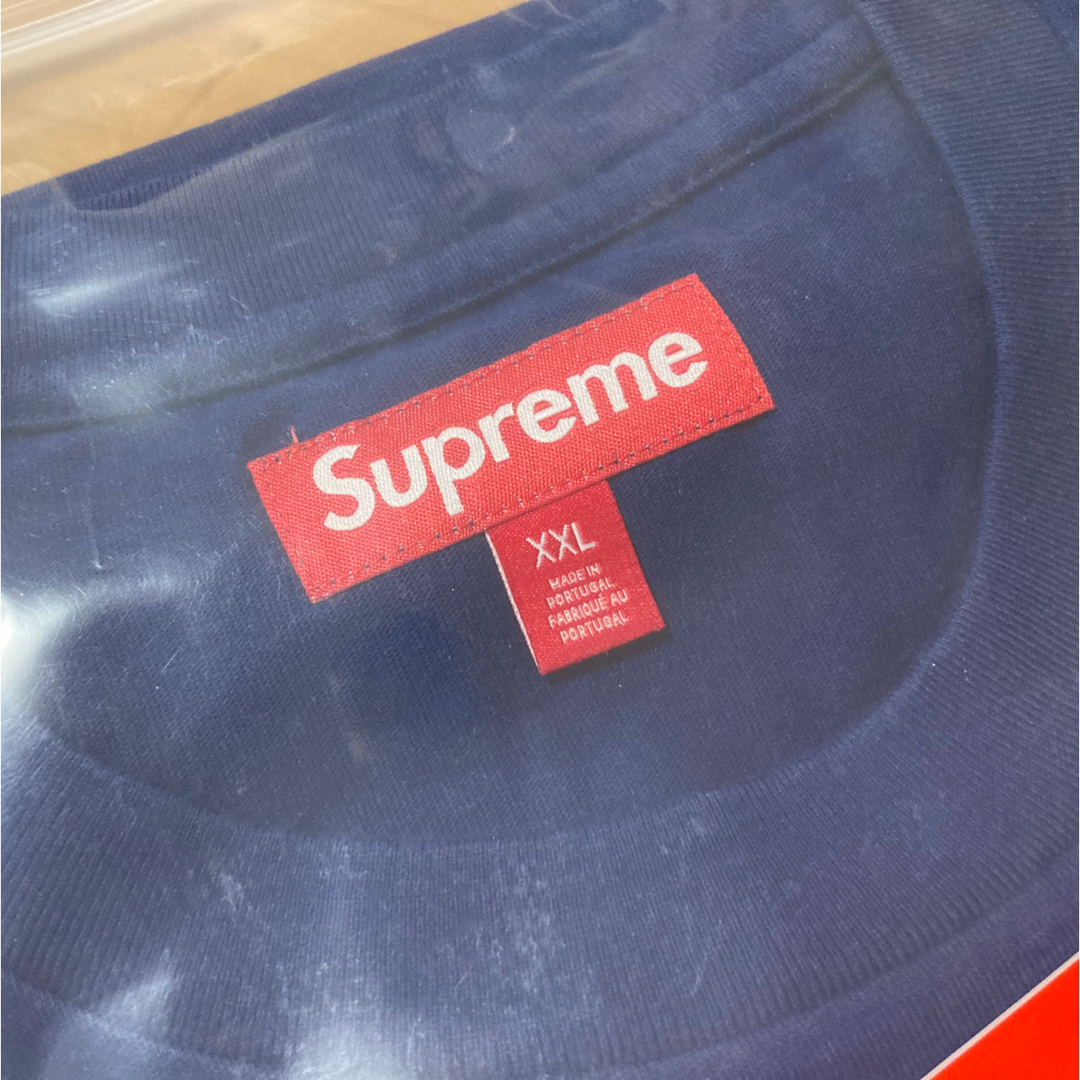 Supreme(シュプリーム)のSupreme  23FW  Classic Logo  XXL  Navy メンズのトップス(Tシャツ/カットソー(半袖/袖なし))の商品写真