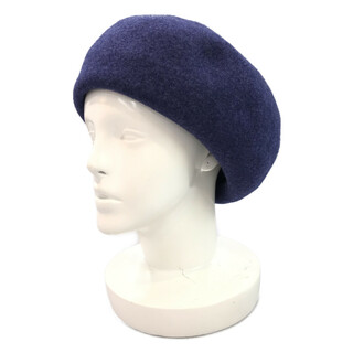 カシラ(CA4LA)の美品 カシラ CA4LA ウールベレー帽    ユニセックス(ハンチング/ベレー帽)