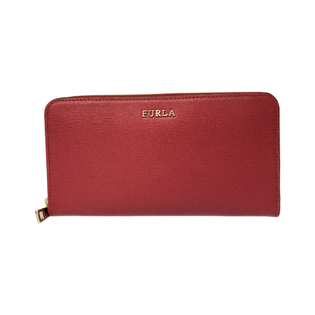 Furla(フルラ)の美品 フルラ FURLA ラウンドファスナー長財布    レディース レディースのファッション小物(財布)の商品写真