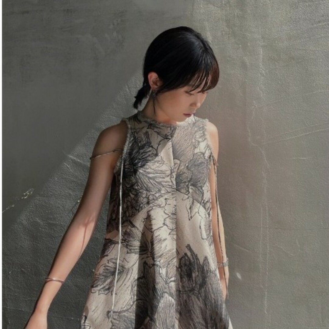 KEITAMARUYAMA × AMERI VOLUME FLARE DRESS - ロングワンピース/マキシ