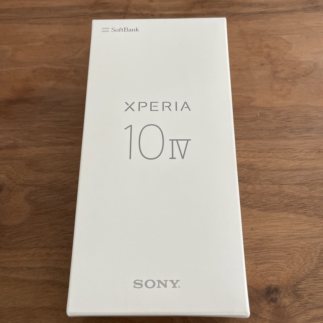 SONY Xperia 10 IV A202SO ブラック無SIM種類