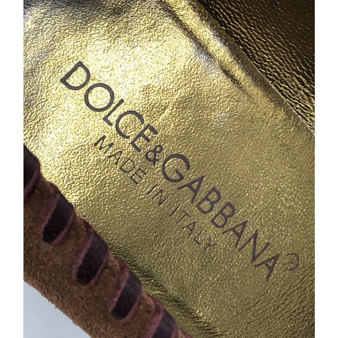 DOLCE&GABBANA(ドルチェアンドガッバーナ)のドルチェアンドガッバーナ スクエアトゥパンプス 花柄 レディース 35 レディースの靴/シューズ(ハイヒール/パンプス)の商品写真