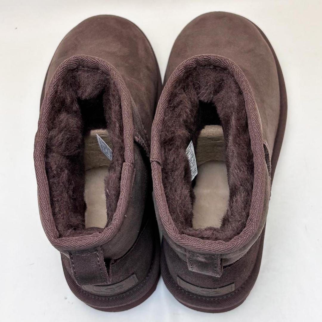 新品 UGG ブーツ CLASSIC MINI Ⅱ ダークブラウン 22.0cm 4