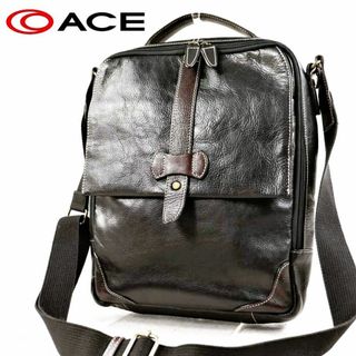 ace. - ACE レザー ショルダーバッグ エースの通販 by Simonon|エース