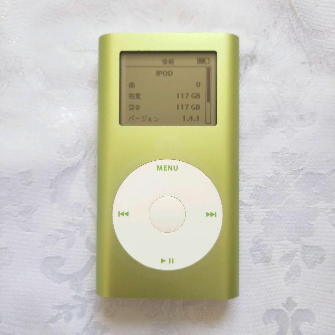 【美品】【大容量化】iPod mini 第2世代 グリーン 128GB